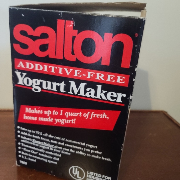 Kitchen Vintage Salton Additive Free Yogurt Maker Poshmark